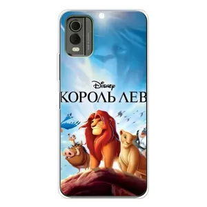 Чехол с принтом «Постер Король Лев» для Nokia C32