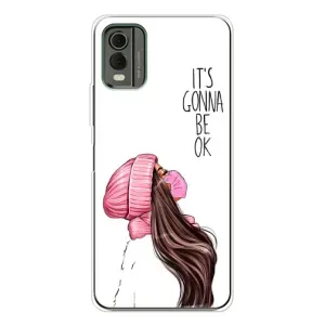 Чехол с печатью для Nokia C32 - (Мода) (AlphaPrint) (Коронавирус)