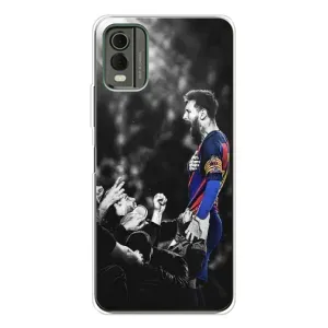 Чехлы Месси для Nokia C32 (AlphaPrint) (Lionel Messi)