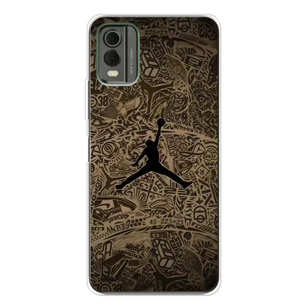 Чехол с принтом «Logo Jordan» для Nokia C32 Чехол с принтом «Logo Jordan» для Nokia C32