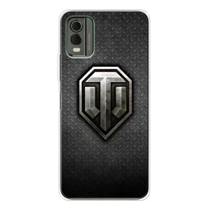 Чехлы с тематикой Киберспорт для Nokia C32 (VPrint) (Лого Tanks)