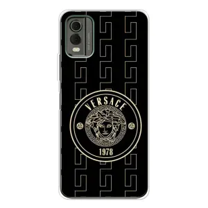 Чехлы VERSACE для Нокиа С32 (PREMIUMPrint) (Лого Версаче)