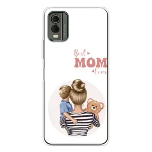Чехол с принтом «Мама и сын» для Nokia C32