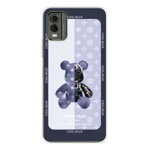 Крутые Чехлы Луи Виттон для Nokia C32 (AlphaPrint) (Медвежонок LV)