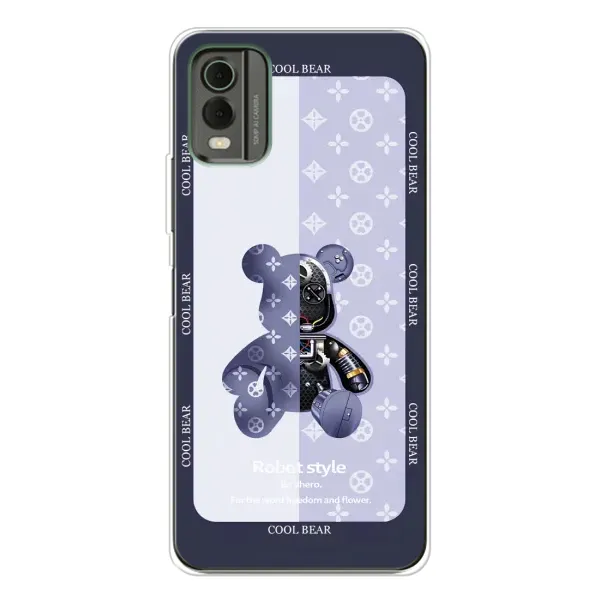 Чехол с принтом «Медвежонок LV» для Nokia C32 Чехол с принтом «Медвежонок LV» для Nokia C32