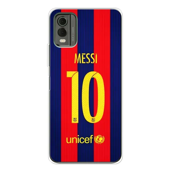 Чехол с принтом «Messi Barca 10» для Nokia C32 Чехол с принтом «Messi Barca 10» для Nokia C32