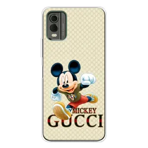 Чехол Disney Mouse Nokia C32 (PREMIUMPrint) (Mikki Gucci)
