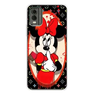 Чехол Disney Mouse Nokia C32 (PREMIUMPrint) (Минни Маус ЛВ)
