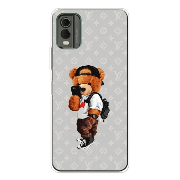 Чехол с принтом «Мишка Луи» для Nokia C32