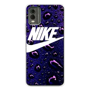 Чехол для Nokia C32 - с принтом Найк (AlphaPrint) (Найк принт)