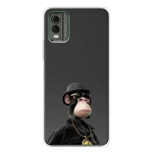 Чехлы с Обезьянами NFT для Nokia C32 (AlphaPrint) (Обезьяна NFT)