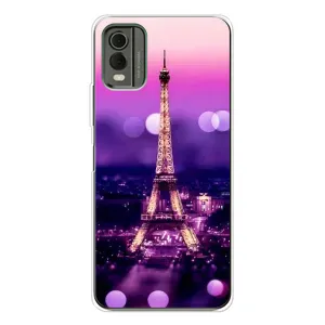 Чехол Эйфелева Башня для Nokia C32 - (AlphaPrint) (Париж Башня)