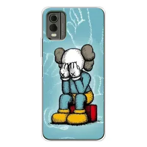 Чехлы для Nokia C32 - Bearbrick Louis Vuitton (PREMIUMPrint) (Плач Bearbrick)