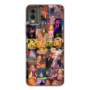 Чехол Рапунцель для Nokia C32 (Коллаж Рапунцель)