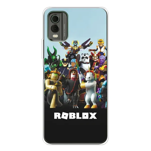 Чехол с принтом «ROBLEX» для Nokia C32