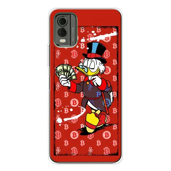 Чехол с принтом «Scrooge MagDag» для Nokia C32