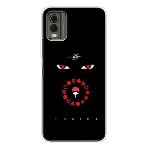 Чехлы на тему: Итачи Учиха для Nokia C32 (AlphaPrint) (глаза Итачи)