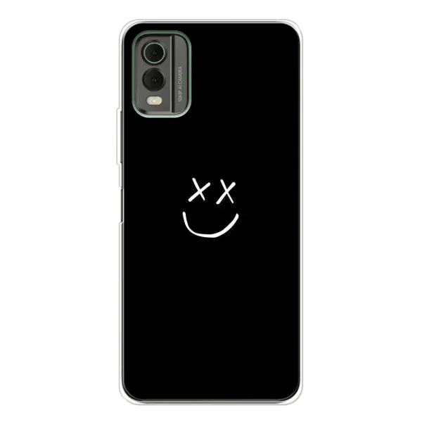 Чехол с принтом «Смайл» для Nokia C32 Чехол с принтом «Смайл» для Nokia C32