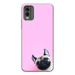 Чехлы с собаками для Nokia C32 (VPrint) (Смешная собака)
