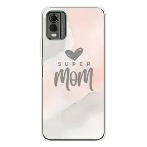 Чехол с принтом «Супер мама» для Nokia C32
