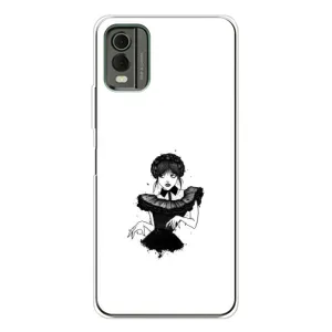 Чехлы Венсдей на Nokia C32 Уэнсдей (AlphaPrint) (танец Уэнздей)