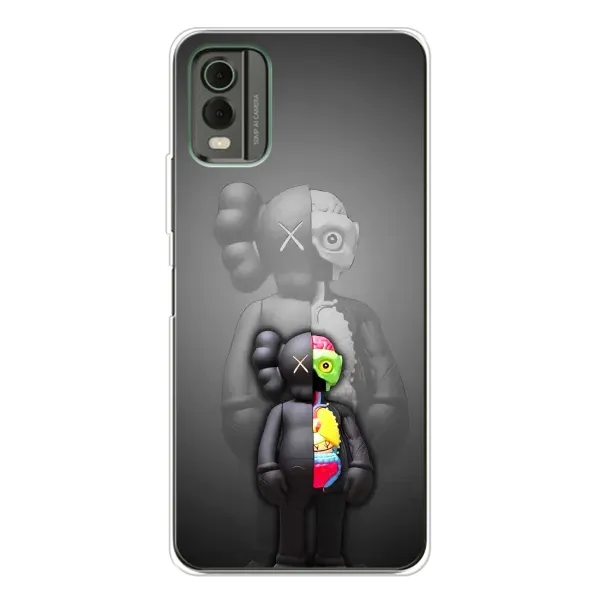 Чехол с принтом «Тело Bearbrick» для Nokia C32