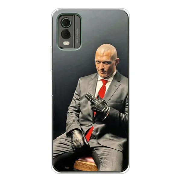 Чехол с принтом «Усик Hitman» для Nokia C32