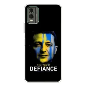 Чехол для Nokia C32 (AlphaPrint - с принтом Зеленского) (В. Зеленский)