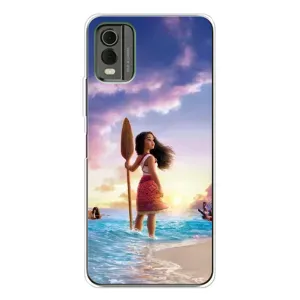 Чехол с принтом «Моана с веслом» для Nokia C32