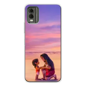 Чехол с принтом «Маленькая Ваяна» для Nokia C32