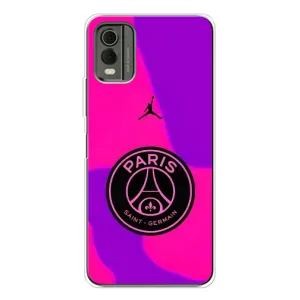 Чехлы PSG для Nokia C32 (AlphaPrint) (яркий ПСЖ)