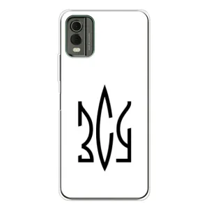 Чехлы для Nokia C32  Укр. Символика (AlphaPrint) (ЗСУ герб)