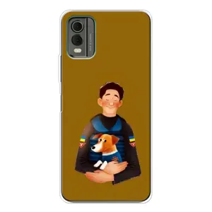 Чехлы с картинкой собаки Патрон для Nokia C32 (AlphaPrint) (ЗСУ Патрон)