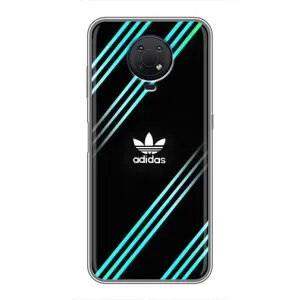 Чехол с принтом «Адидас с полосами» для Nokia G10