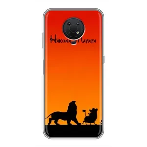 Чехол с принтом «Акуна Матата закат» для Nokia G10