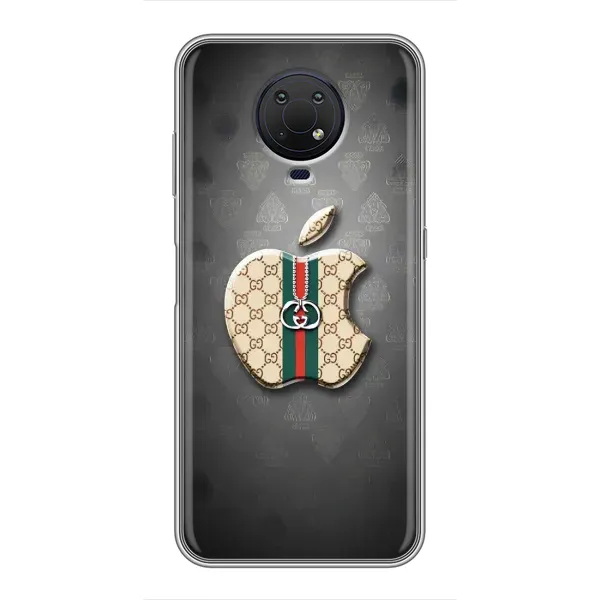 Чохол з принтом «Apple gucci» для Nokia G10