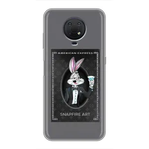 Бренднові Чохли для Nokia G10 - (PREMIUMPrint) (Бакс Бані LV)