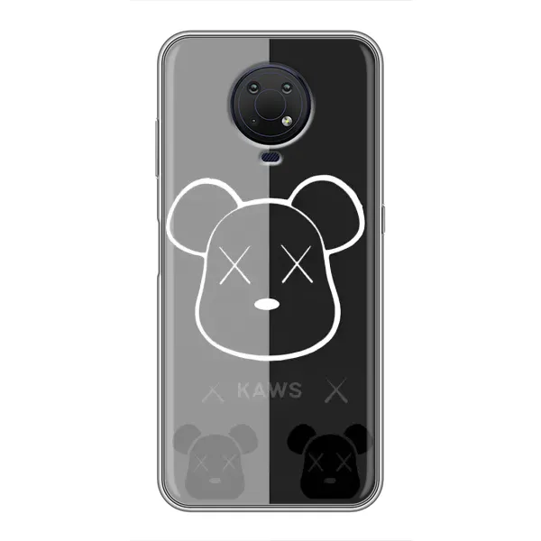 Чохол з принтом «БеарБрік очі» для Nokia G10