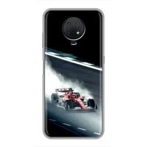 Чехол с принтом «Болид гоночный» для Nokia G10