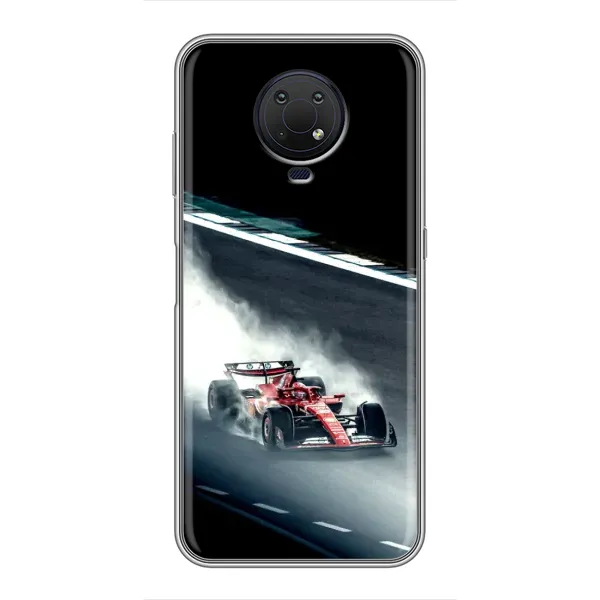 Чехол с принтом «Болид гоночный» для Nokia G10