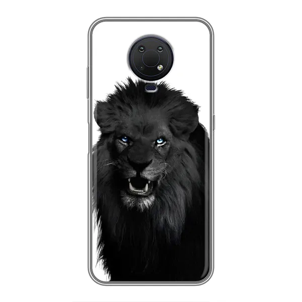 Чохол з принтом «Чорний ЛЕВ» для Nokia G10