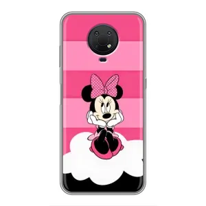 Эксклюзивный чехол для Nokia G10 (AlphaPrint - Мультяшные) (Девочка Maus)