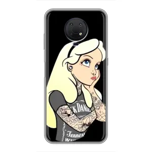 Чохол з принтом «Дівчина в тату» для Nokia G10
