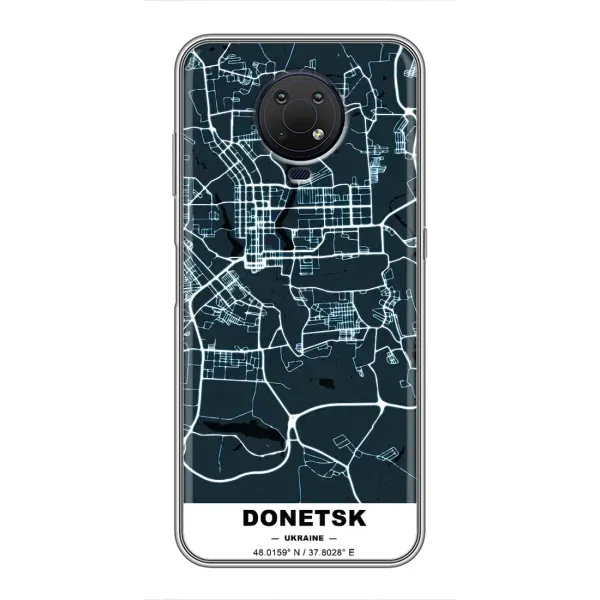 Чохол з принтом «Донецьк» для Nokia G10