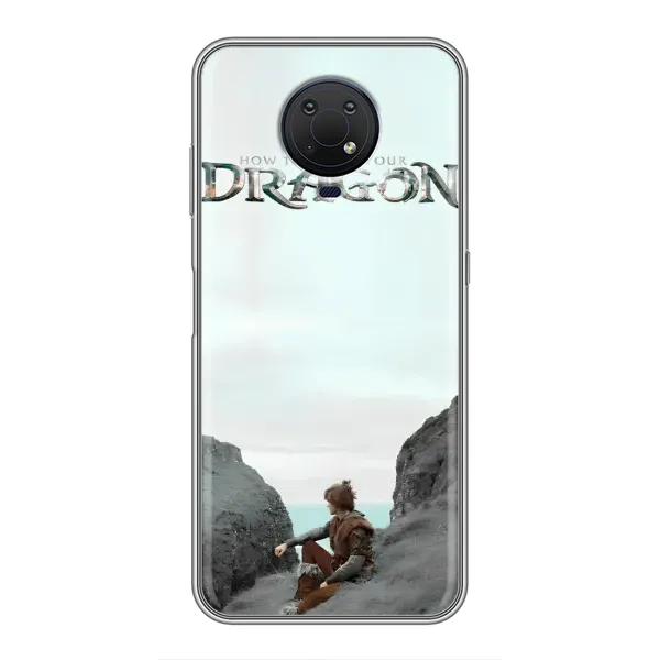 Чохол з принтом «Дракон лого» для Nokia G10 Чохол з принтом «Дракон лого» для Nokia G10