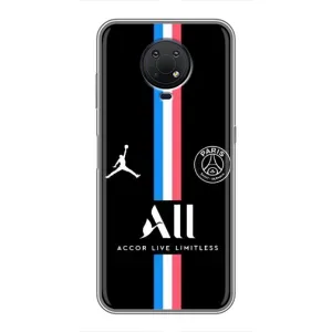 Чохли PSG для Nokia G10 (AlphaPrint) (футболка ПСЖ)