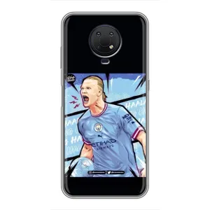 Чохли з футболістом Ерлінг Холанд для Nokia G10 (AlphaPrint) (гол Ерлінг Холанд)