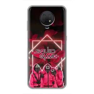 Чехол с принтом «Охранники Игра кальмара» для Nokia G10