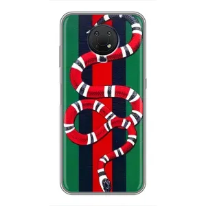Чохол з принтом «Gucci змія» для Nokia G10