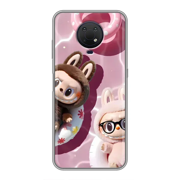 Чохол з принтом «Іграшка Лабубу» для Nokia G10